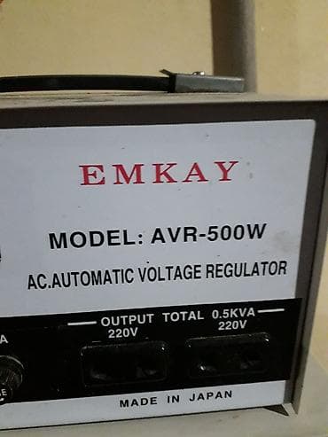 ev esyalari: İşlənmiş, Ev üçün, 1 faza, Gərginliy stabilizatoru, 220 V, Ünvandan götürmə, Kredit yoxdur — 4