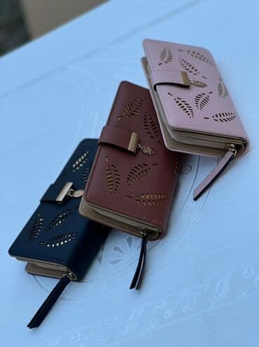 ağ qadın cantaları: Pulqabı, Eko dəri — 2