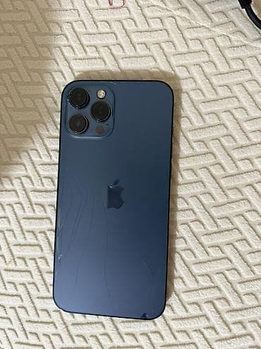 mac pro: IPhone 12 Pro Max, 128 ГБ, Pacific Blue — 1
