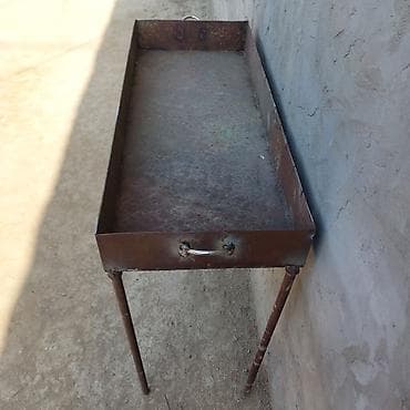 Bağ evi və bağ üçün hərşey: 100x40sm ölçüdə Manqal. Yeni yığılıb. İstifadə olunmayıb. Ayaqlari — 5