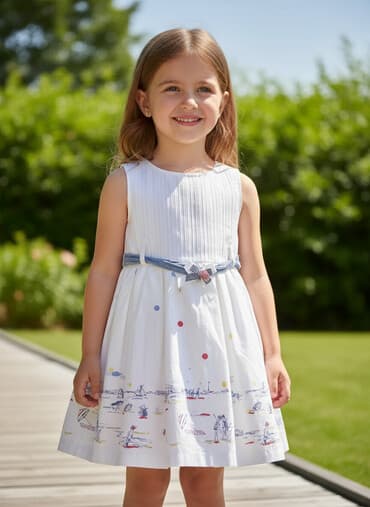 платье детское: Детское платье, Повседневное, 5 - 6 лет — 1