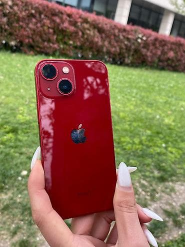 IPhone 13 mini, 128 GB, Qırmızı, Barmaq izi, Face ID