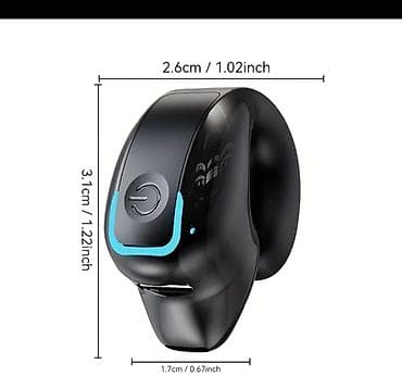 redmi nausnik: Mini qulaq üstü tək Bluetooth qulaqlıq - Komfortlu ear-clip dizaynı — 1