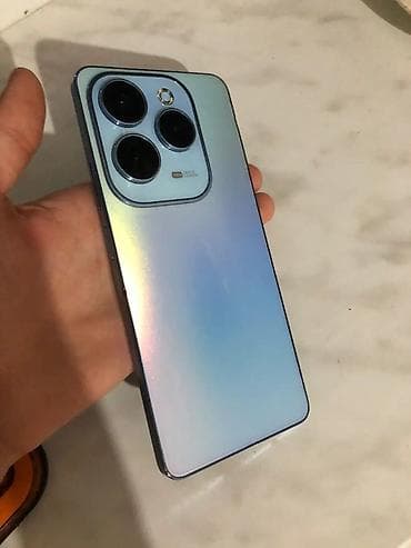 1288 telfon: Infinix Hot 40, 256 GB, rəng - Mavi, Zəmanət, Sensor, Face ID — 1