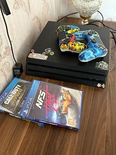 PlayStation 4 Pro oyun konsolu Bu gördüyünüz Ps satılır içində 18 dənə