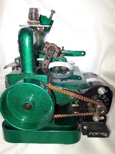 averlok maşını: Tikiş maşını İşlənmiş,Overlok, 3 saplı, Ünvandan götürmə — 4