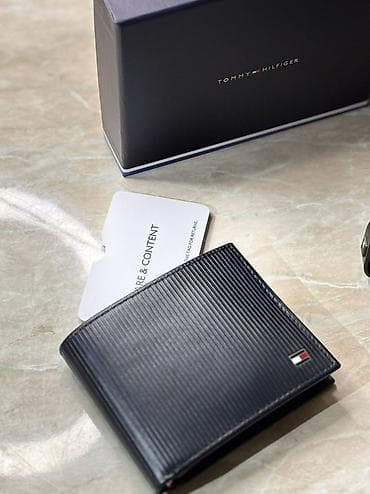 Zərgərlik əşyaları: Tommy Hilfiger kişi aksesuar dəsti Dəst tərkibi: - Kəmər: Qara rəng — 4