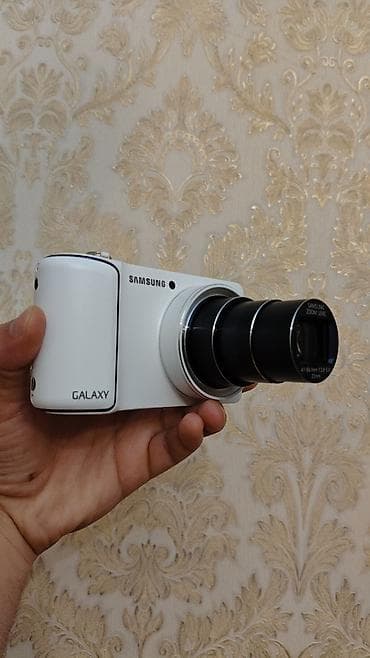 samsung c: Samsung Galaxy Camera (ağ rəng) - Samsung Zoom Lens: 4.1–86.1 mm — 1