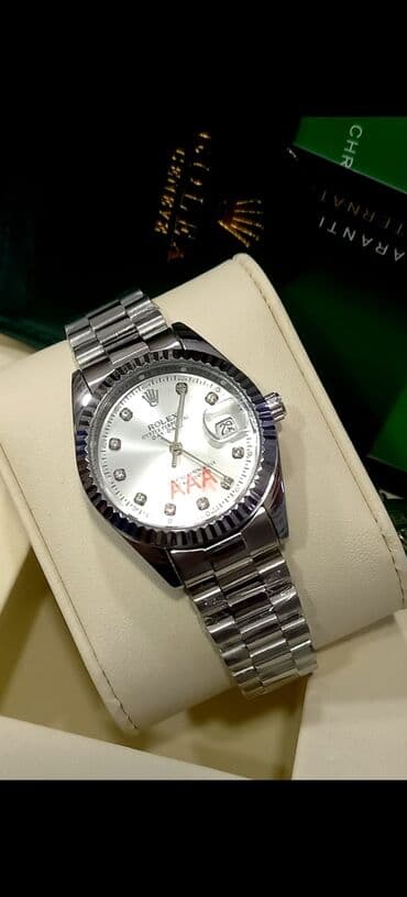 el fecr saat: Yeni, Qol saatı, Rolex, rəng - Qızılı — 12