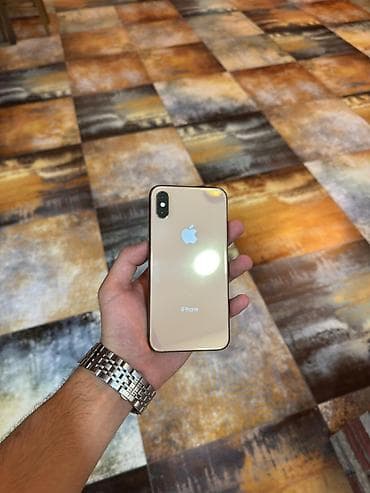 IPhone Xs, 64 GB, Rose Gold, Simsiz şarj, Zəmanət — 1