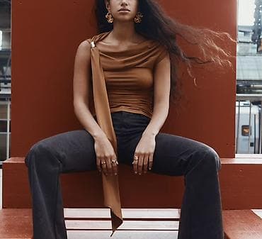 vecerni paltar: H&M Divided qadın koftası - Etiketdə göstərilən qiymət: €17.99 - — 4
