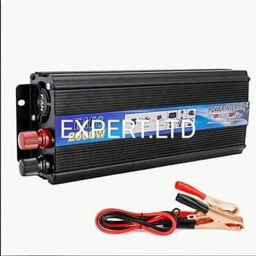 12V və 24V-işləyən LCD ekranlì invertorlar satılır. İnvertorları bütün