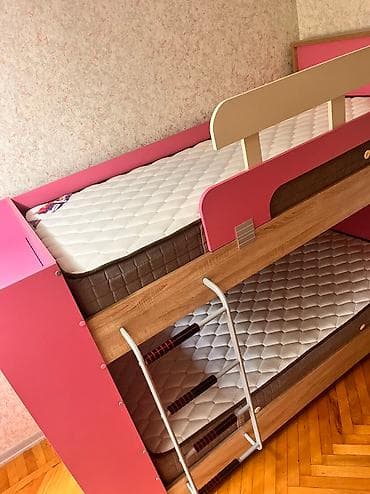 dowek: Uşaqlar üçün iki mərtəbəli yataq. Əla vəziyyətdədir, Madeyradan alınıb — 4