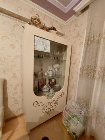 ağ stul: Qonaq otağı mebel dəsti - Künc divan: L formalı, yumşaq parça üzlü — 5