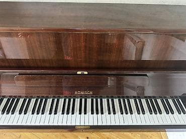 pianinolar: Rönisch upright piano - Marka/model: Rönisch (alman istehsalı — 6