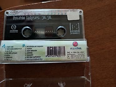 Audio kasetlər: 20 azn Original Studiya Audio kaset – “İbrahim Tatlıses – Tek Tek” — 2