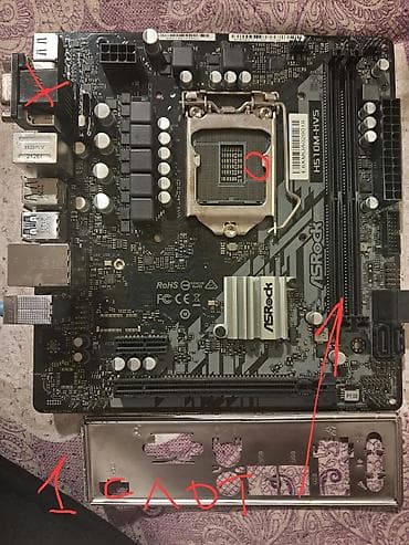 Ana Platası Asus H470M-HVS, İşlənmiş — 5