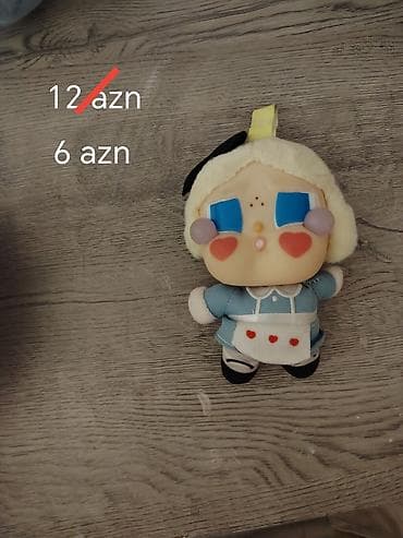 kukla qizim: Məhsul: Kiçik asılqanlı yumşaq oyuncaqlar dəsti Təsvir: - 4 müxtəlif — 3