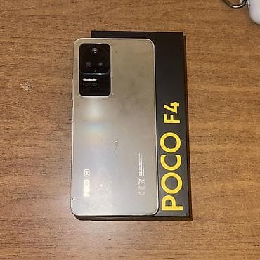 iphon xr: Poco F4, 128 GB, rəng - Gümüşü, Barmaq izi — 1