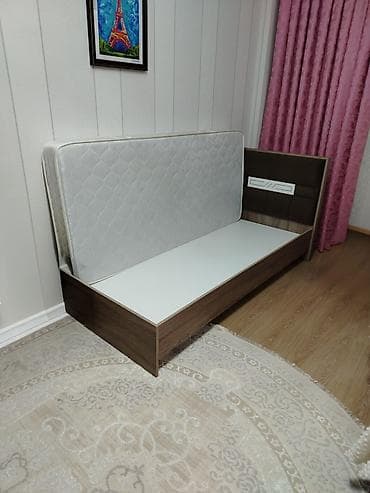 Uşaq mebeli: Oğlan və qız üçün, Çarpayı, Matras ilə, Siyirməsiz — 3