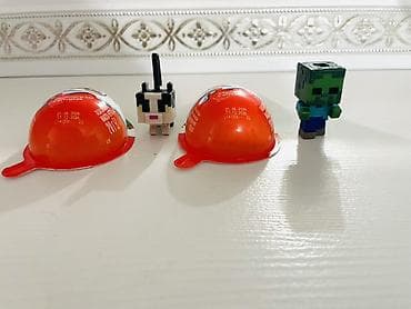 Məhsul: Minecraft temalı sürpriz yumurtalardan çıxan mini fiqurlar