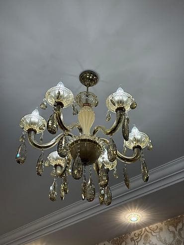 listurlar: Çılçıraq, 8 lampa, Metal — 2