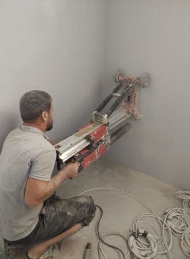 seyf qapi: #Betonkesme #betondeşmə Beton kubik kərpic - dən kəsim deşim — 20