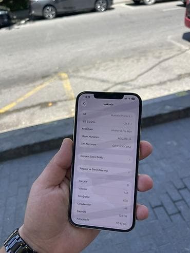 philips xenium 9@9d: IPhone 12 Pro Max, 128 GB, Qızılı, Face ID — 7