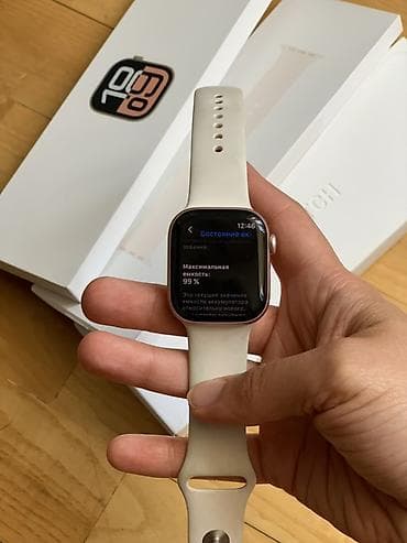 xş: İşlənmiş, Smart saat, Apple, Suya davamlı, rəng - Çəhrayı — 2