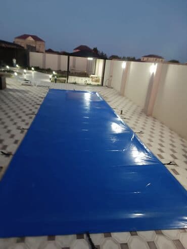 Plitə işləri: Hovuzdarin tentdenmesi qumlar ziblerin olmamasi uçun ilde day çoxlu — 1