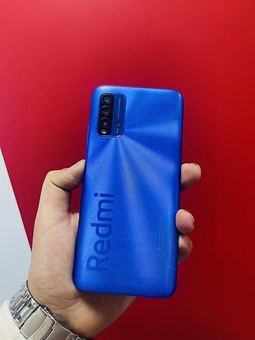 samsung galaxy s4 almaq: Xiaomi Redmi 9T 64GB smartfon (mavi rəng ) Tam ideal vəziyyətdədi — 1