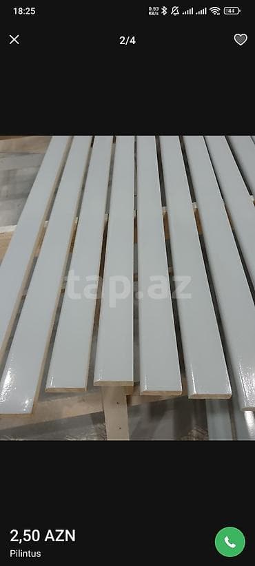 yolka sekilleri: MDF plintus – daxili interyer üçün hazır boyalı döşəmə bordürü - — 3