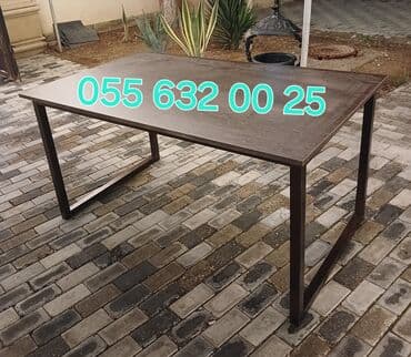 metbex stolari: Yeni, Açılmayan, Kvadrat masa — 3