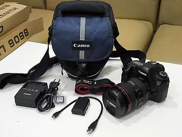 smart kamera wifi: Canon EOS 6D (24-105mm) lens ilə Yaxşı vəziyyətdədi yalnız kosmetik — 1