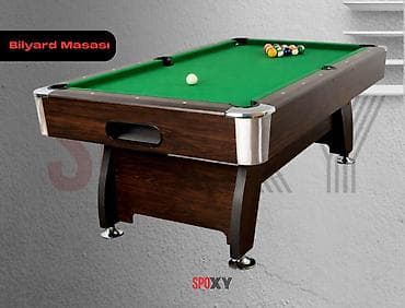 Спортивные игры: Bilyard masası (Amerkanka) Evdə və ya əyləncə məkanlarında istifadə — 1