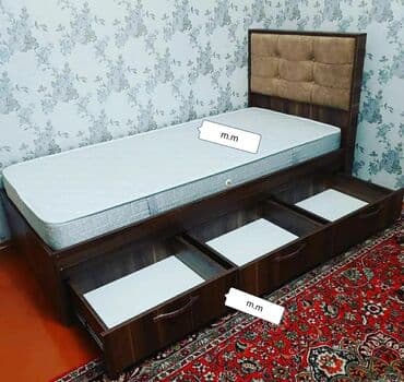 tek kravat işlənmiş: Oğlan və qız üçün, Yeni, Çarpayı, Bazasız, Matras ilə, Siyirməli — 1