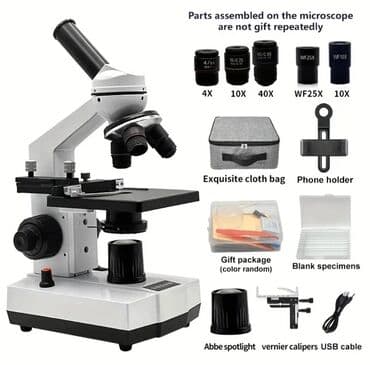 lazer urvin satilir: Mikroskop. Optik mültifunksional, metal çərçivə ilə, masa üstü — 7