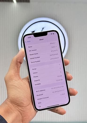 телефон флай e141 tv: IPhone 13, 128 ГБ, Белый, Гарантия, Кредит, Беспроводная зарядка — 3