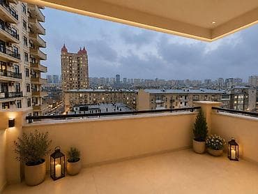 Mənzillər: İcarəyə verilir 3 otaqlı yeni tikili 150 m², Nizami m. Kateqoriya — 8