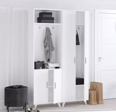 ayaqabl dolabl: Yeni, Açılan, 3 qapılı Düz dolab, Dəhliz dolabı, Azərbaycan — 7