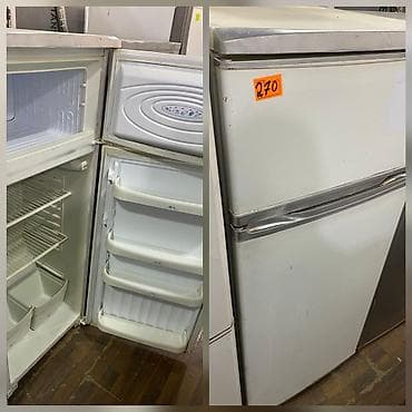 soyuducu mini: İki qapılı soyuducu - Üst kamera: dondurucu bölmə, əl ilə buz — 1