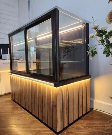 şirniyyat sobası satılır: Vitrin soyuducular✅ Yeni✅ Qiymet 1 metreye aiddir✅ Fabrik istehsalı✅ — 3