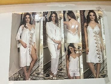 Мужская обувь: Jeremi Lingerie – zərif atlas dəst Məhsul: Qadınlar üçün atlas gecə — 2