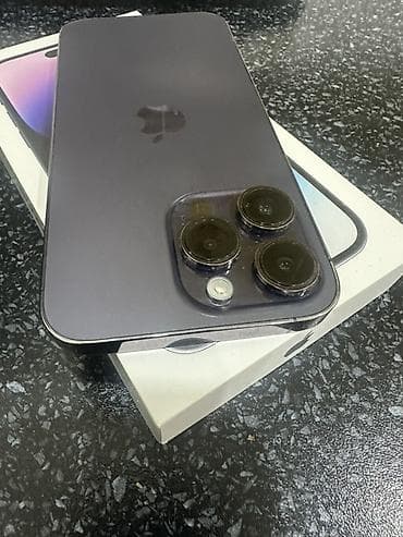 iphone 15 pro maxs: IPhone 14 Pro Max, 256 GB, Deep Purple, Face ID — 8