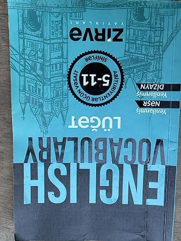 Məhsul: “English Vocabulary – Lüğət” (Zirvə nəşri) - Fənn: İngilis — 1