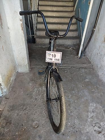 Şəhər velosipedləri: 24 lük klassik velosiped qadlanır və qabağ təkər istənilən vaxt — 1