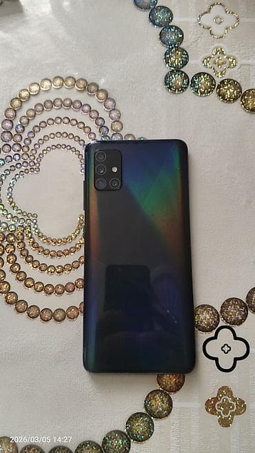 samsung galaxy j6 plus: Samsung Galaxy A51, 128 GB, rəng - Qara, İki sim kartlı — 2