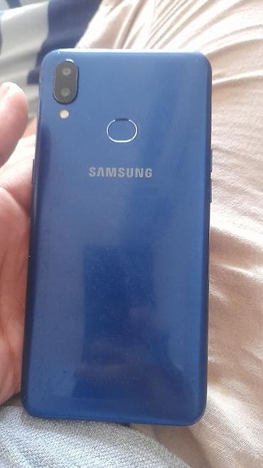 smart tv kanallar: Samsung Galaxy A10, rəng - Göy, Sensor — 4