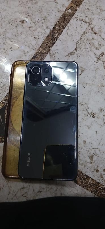 telefon naftalan: Xiaomi Mi 11 Lite, 128 GB, rəng - Qara, 
 İki sim kartlı — 1