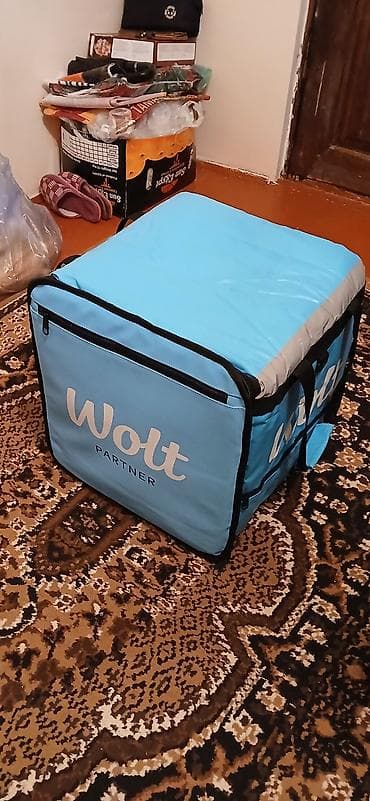 Avadanlığın icarəsi: Wolt Partner istilik izolyasiyalı çatdırılma çantası - Rəng: açıq — 2